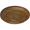 Ekena Millwork Federal Roped Small Ceiling Medallion (Canopies up to 6"), 12 5/8"OD x 1 1/8"P, Smokey Topaz Crackle CM12FESTC - alternate 5